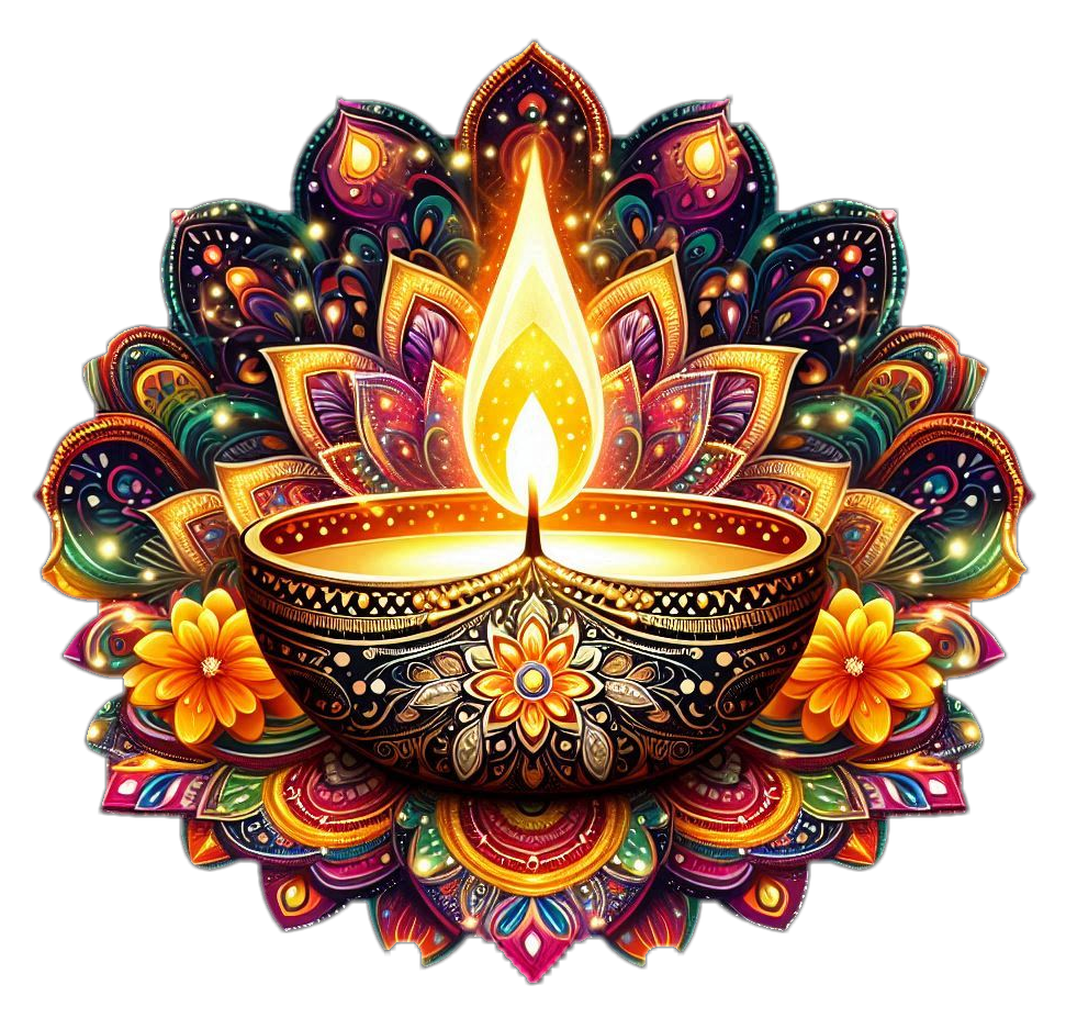 dipawali diya transparent image for designs