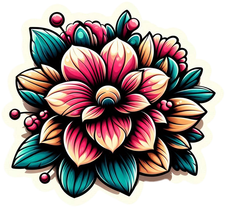 floral decoration png clip art free