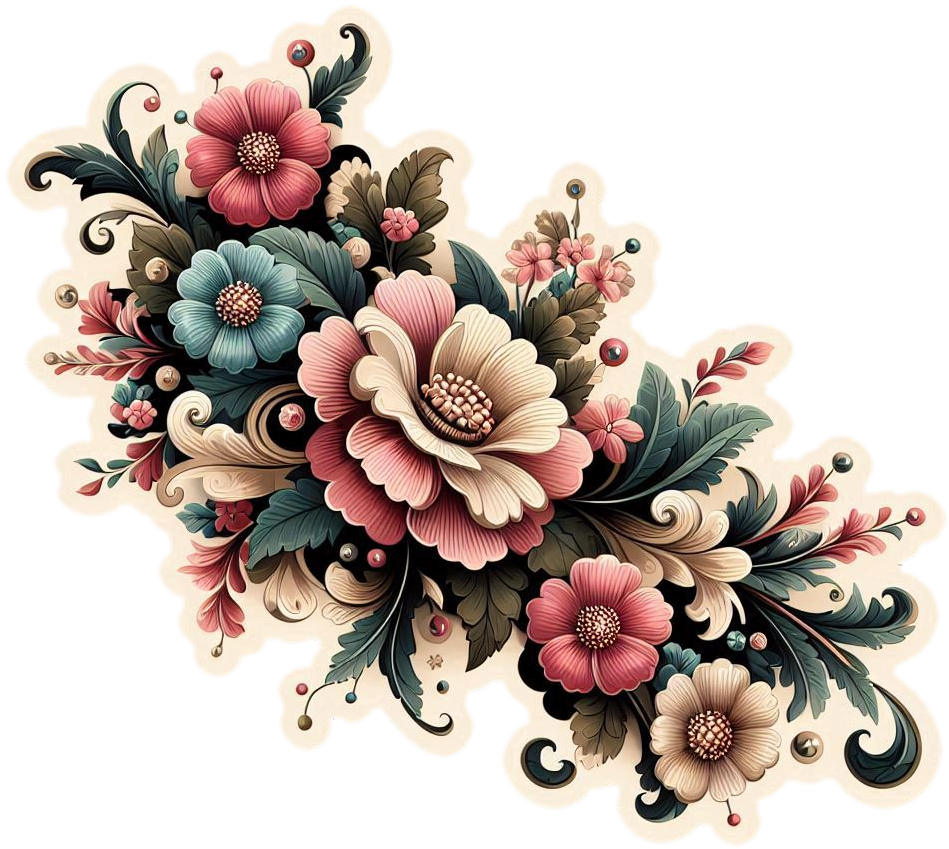 free floral png clip art for websites