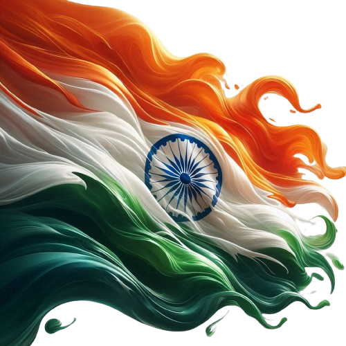 free indian flag transparent background image