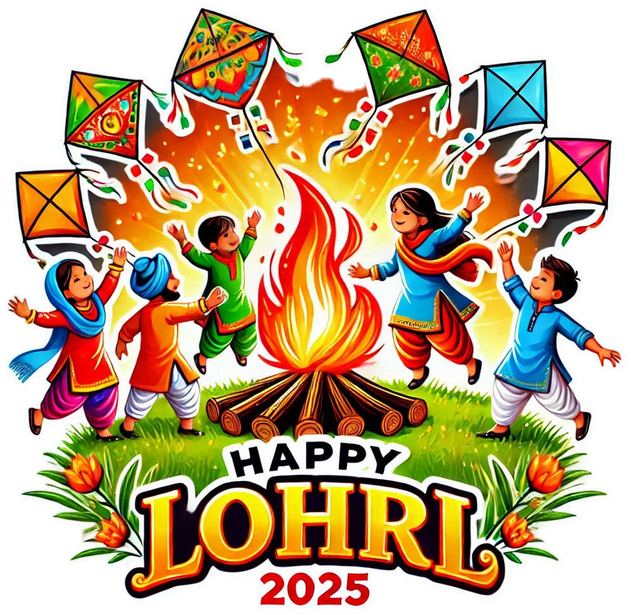 happy lohri png free download