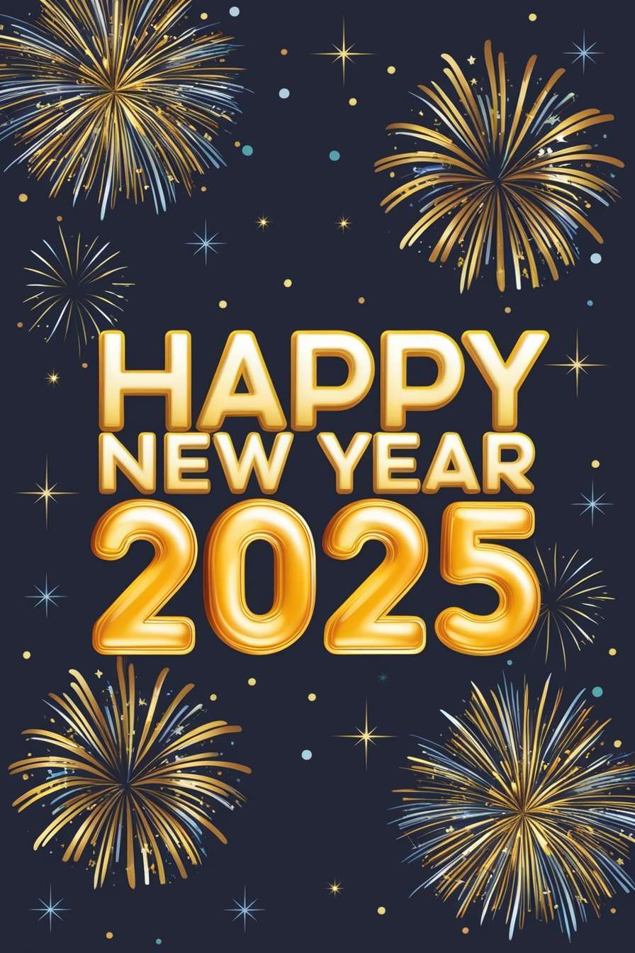 happy new year 2025 greetings