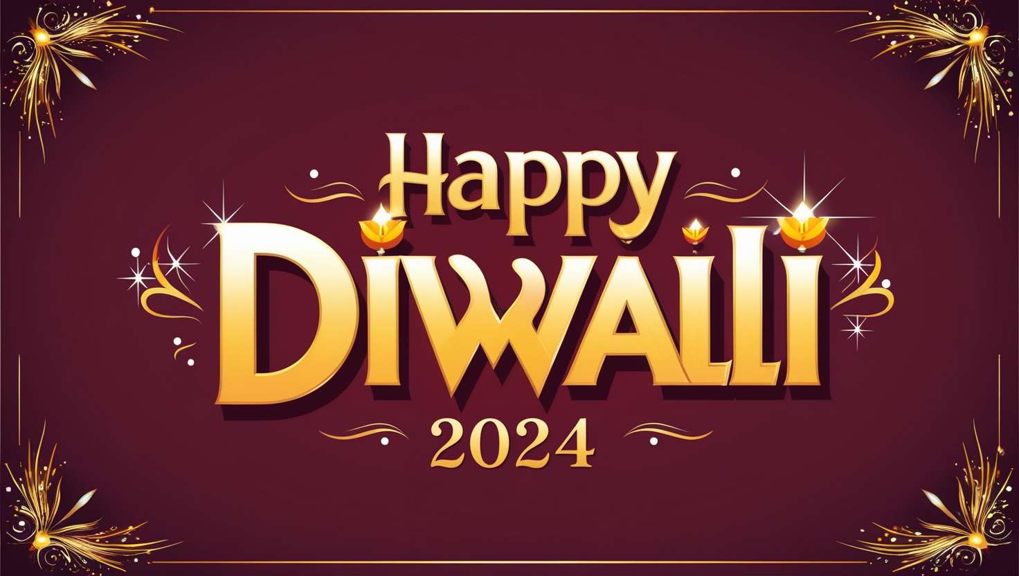 high-quality happy diwali  2024 backgrounds for graphic design