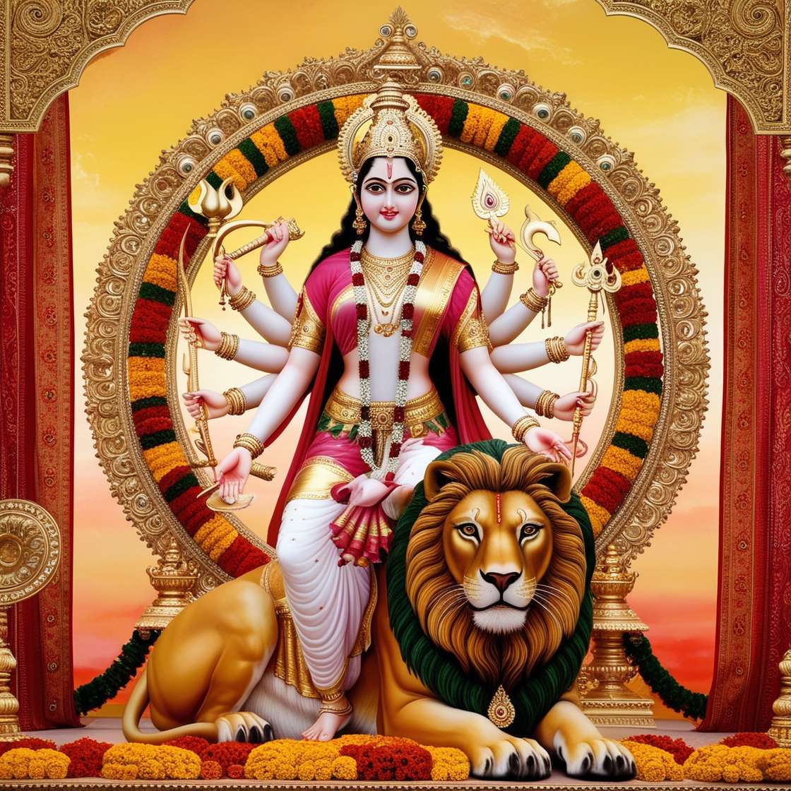 high-resolution durga puja images for download