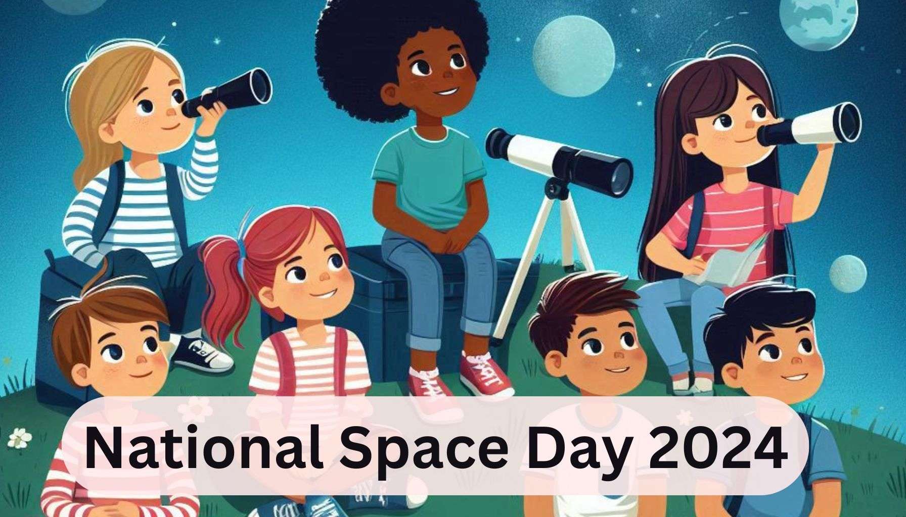 national space day 2024 educational images