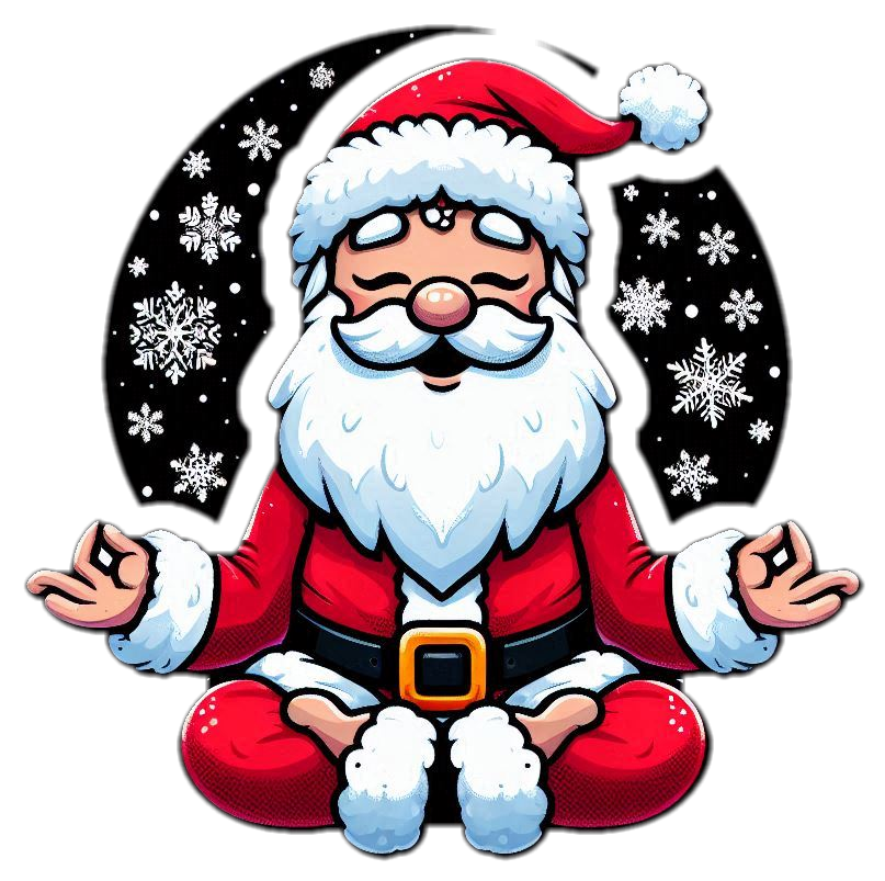 santa claus png with elves