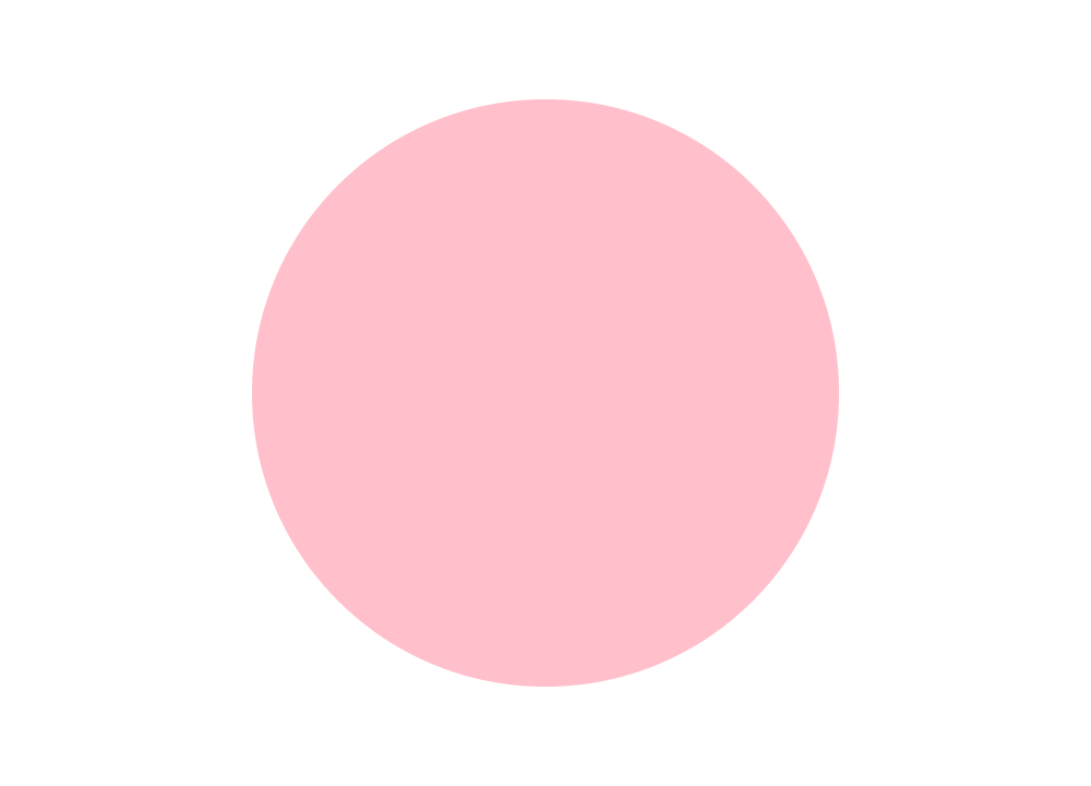 pink solid circle png image