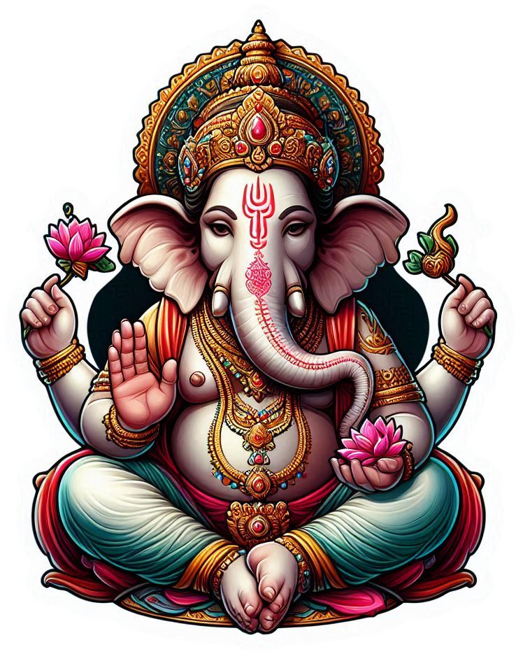 premium ganesha png for ganesh chaturthi celebration posts