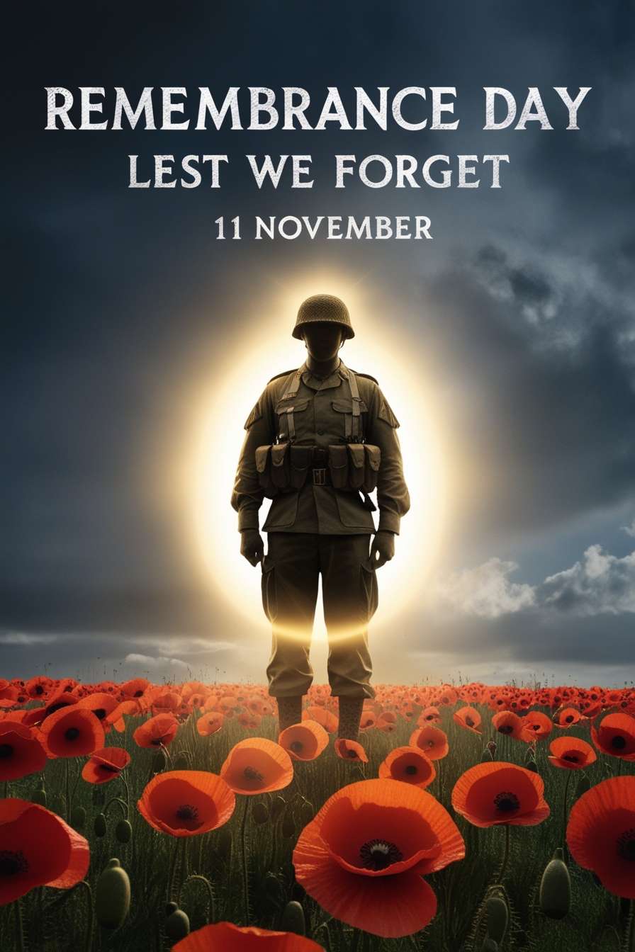 remembrance day flag images for download