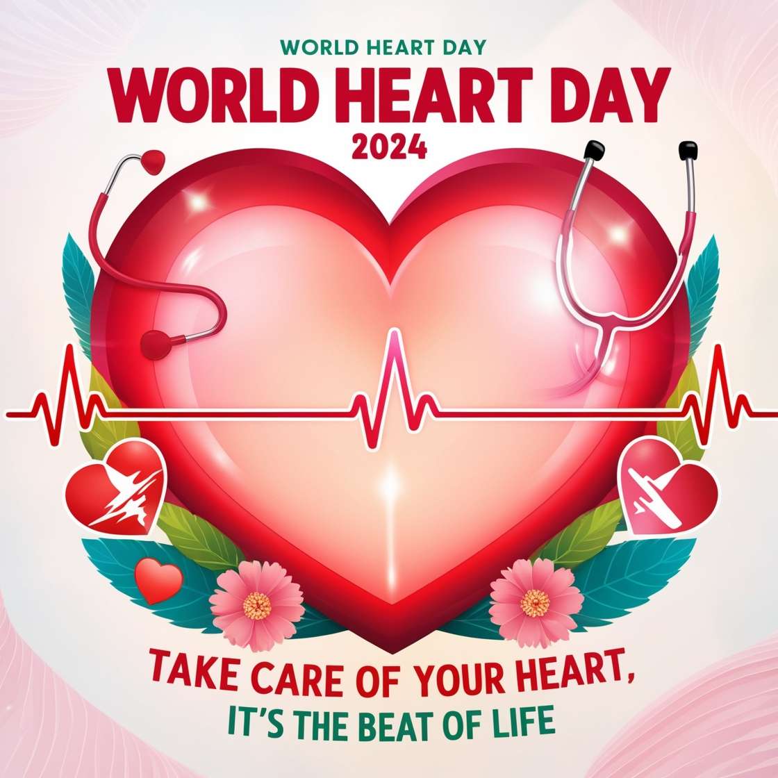 world heart day 2024 logo png for health campaigns