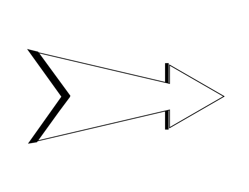 white arrow png