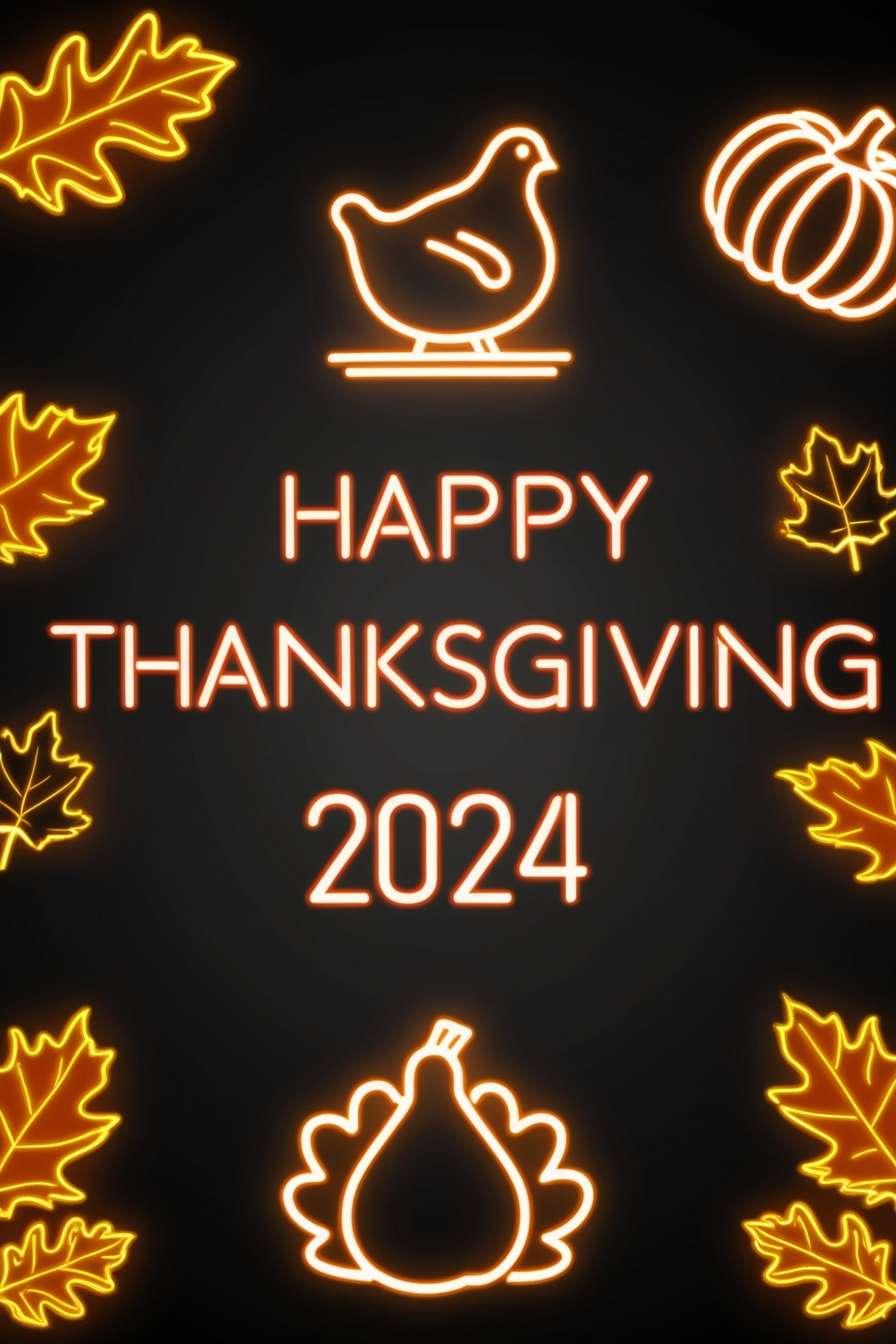 thanksgiving 2024 hd backgrounds with cozy vibes