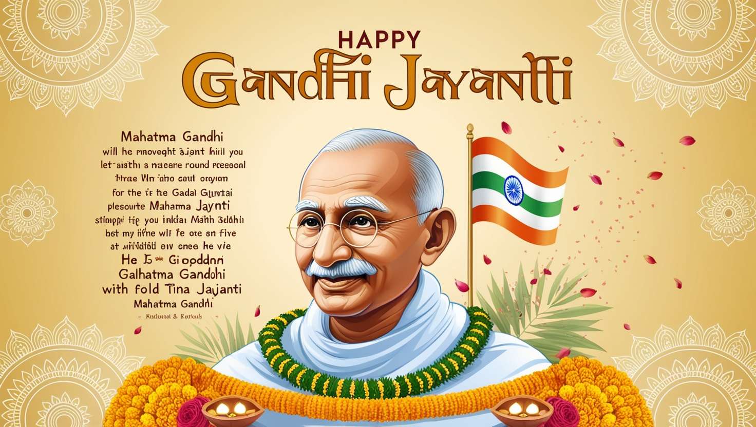 unique mahatma gandhi jayanti wishes with quotes for download