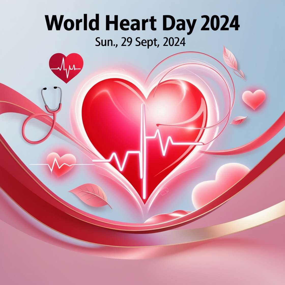 unique world heart day 2024 illustrations for websites