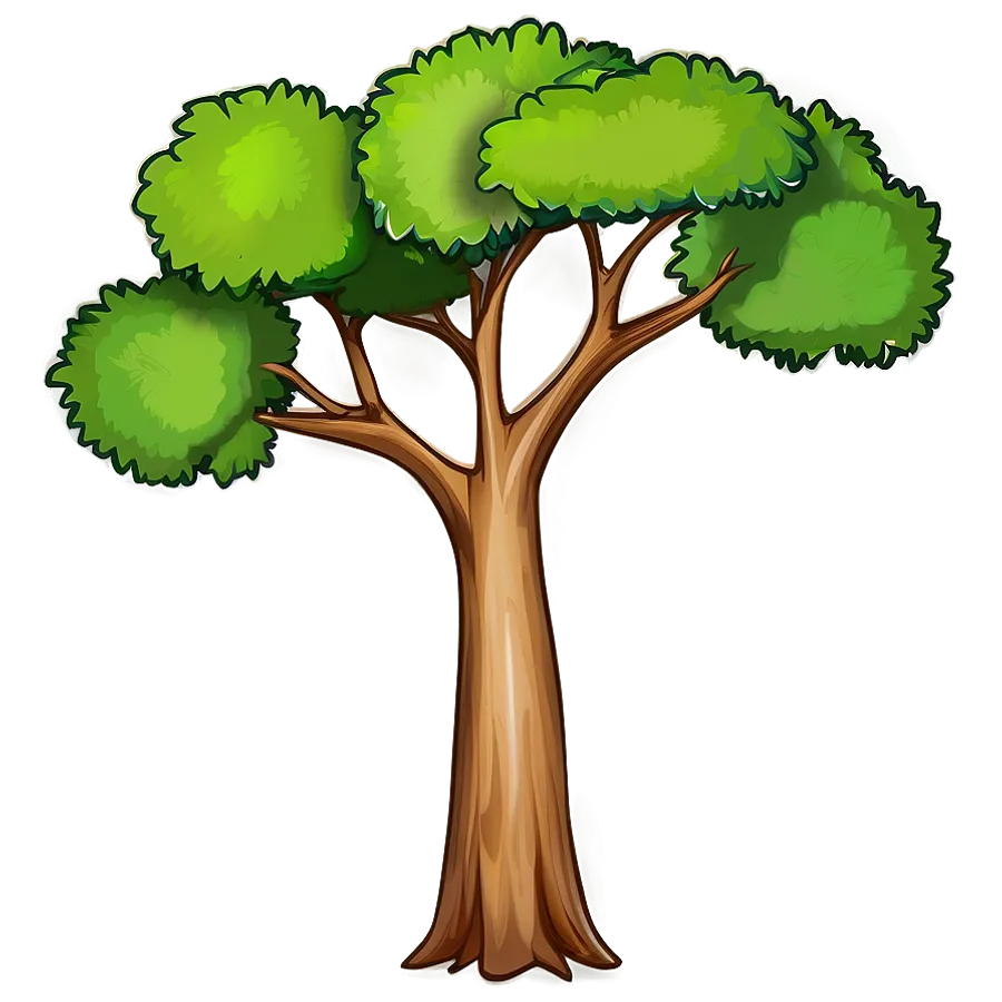 Tree Drawing Png