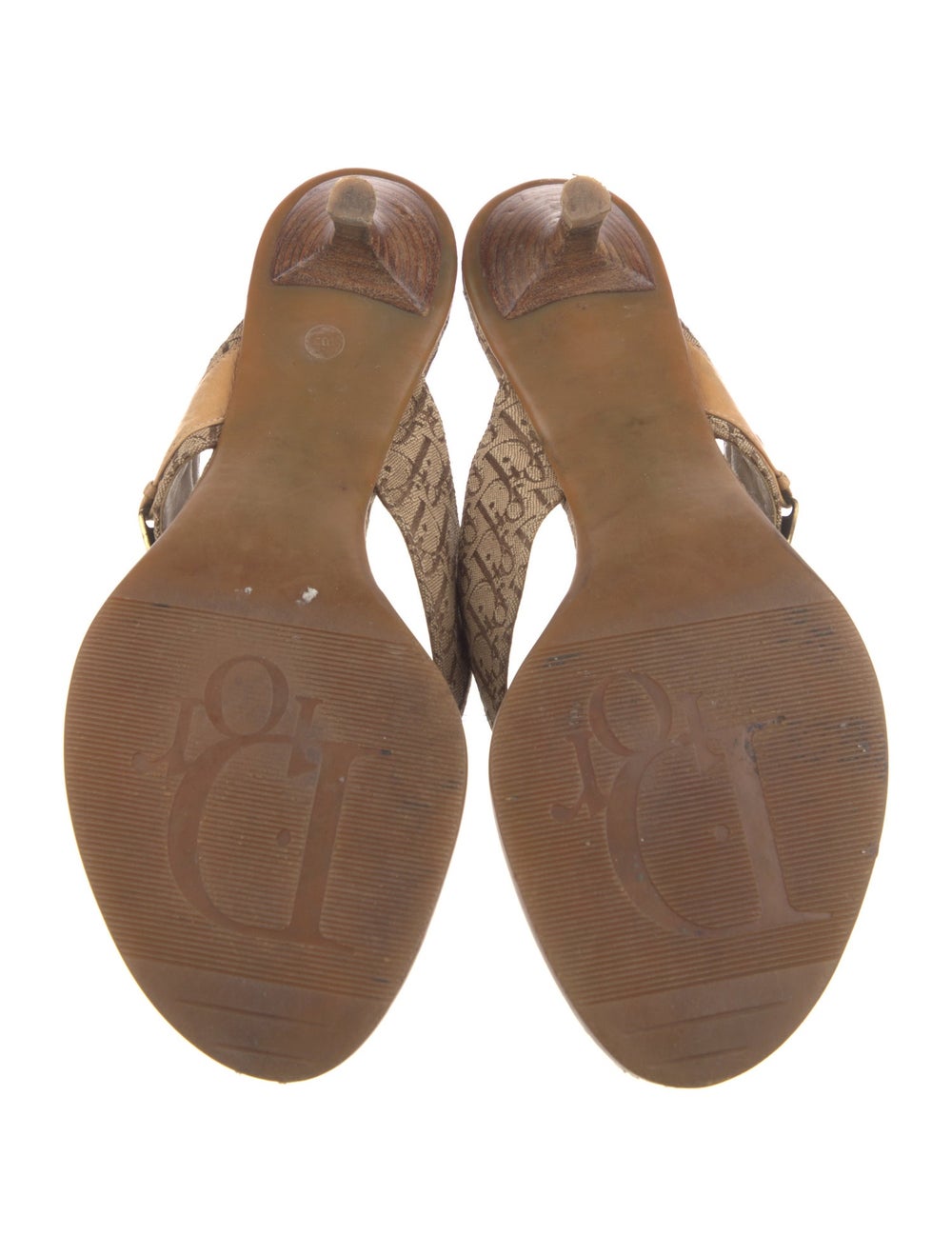 Christian Dior Canvas Slides Neutrals - image 5