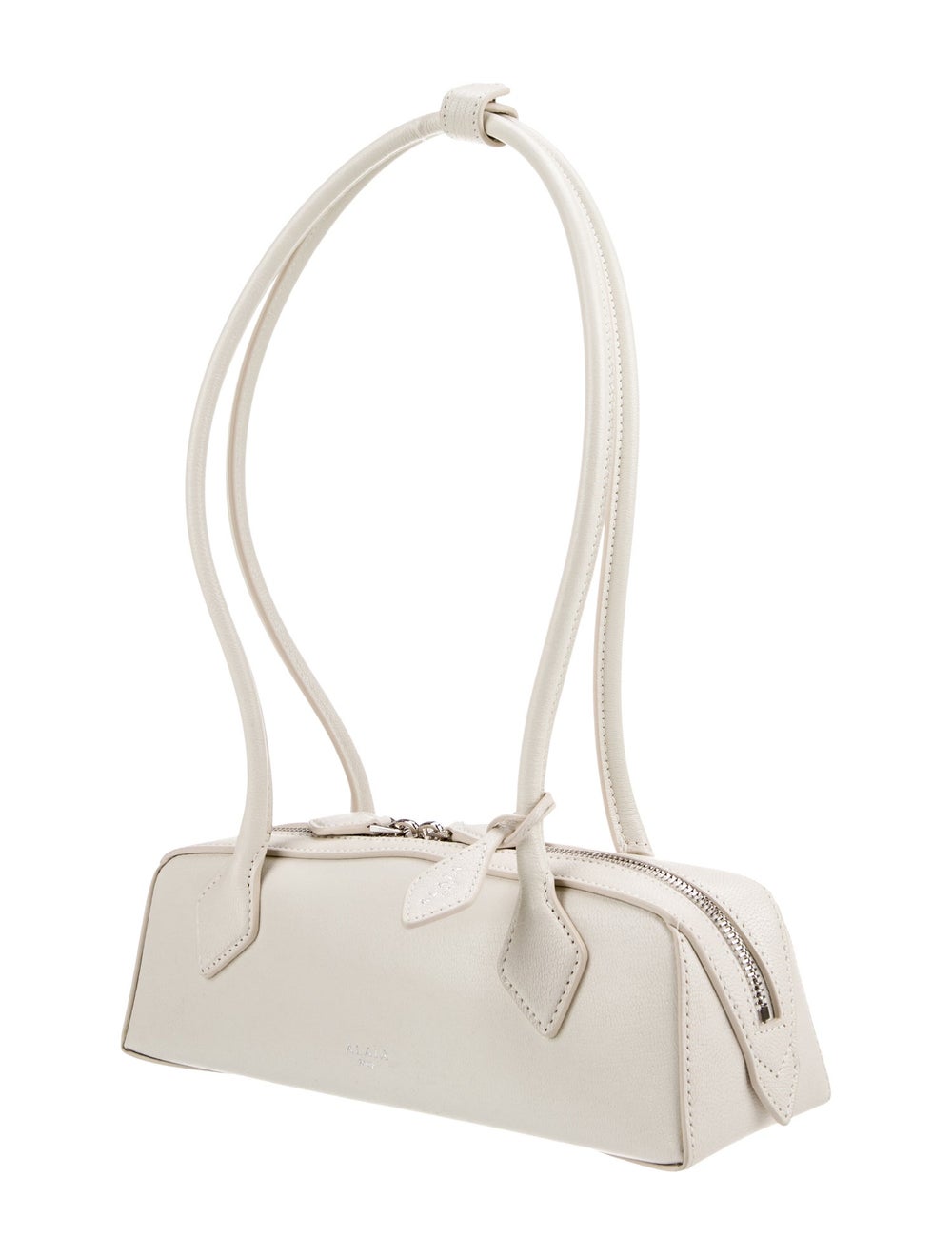 Alaïa Shoulder Bag Neutrals Leather Silver-Tone H… - image 3