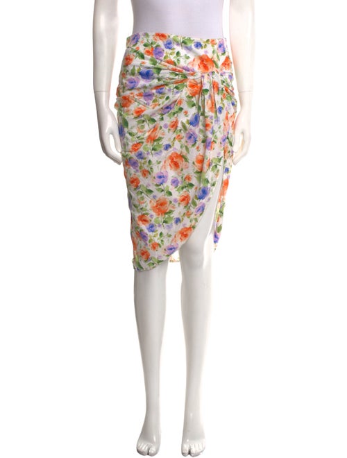 Giuseppe di Morabito Skirt White Floral Print - image 1