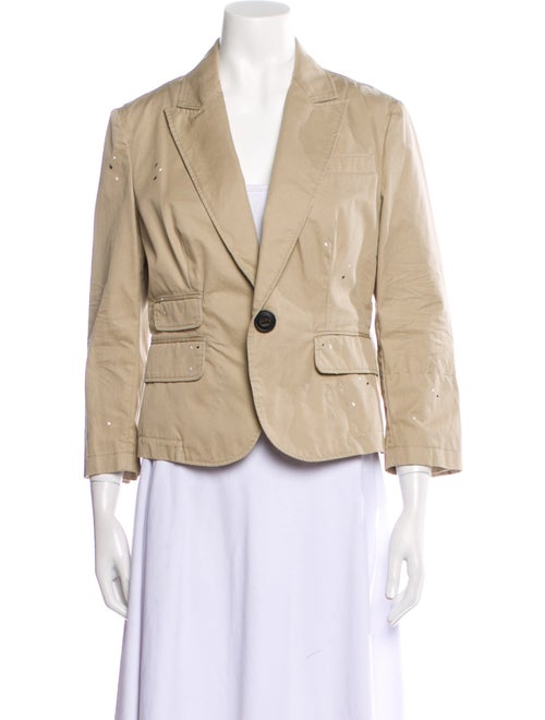 Dsquared² Dsquared² Blazer Neutrals Distressed Acc