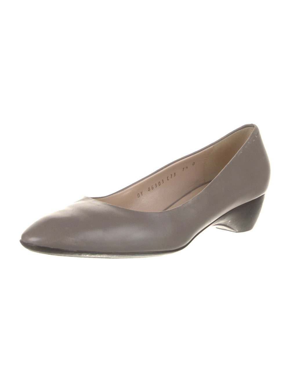 Salvatore Ferragamo Leather Pumps Neutrals Semi-P… - image 2