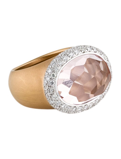 Pomellato 18K Rose Gold & 18K White Gold Featuring