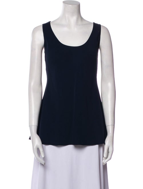 The Row Tank Top Blue Scoop Neck - image 1