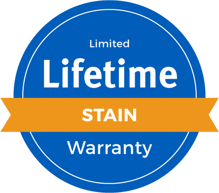 Lifetime Limited Stain Warranty Badge