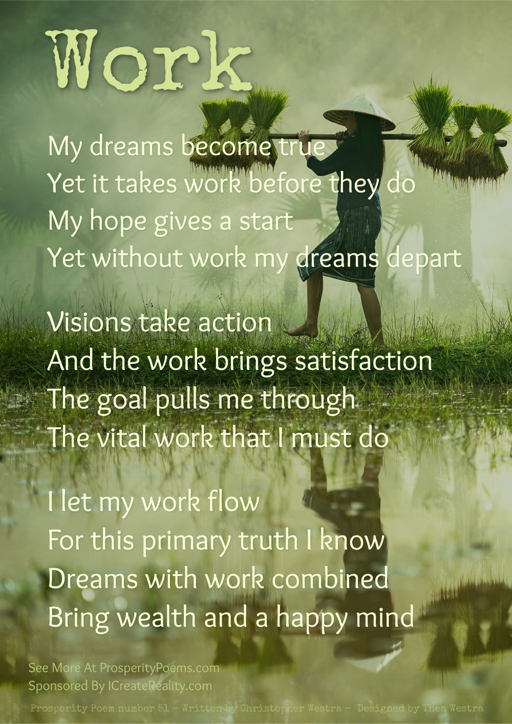 Work - Prosperity Poem 51