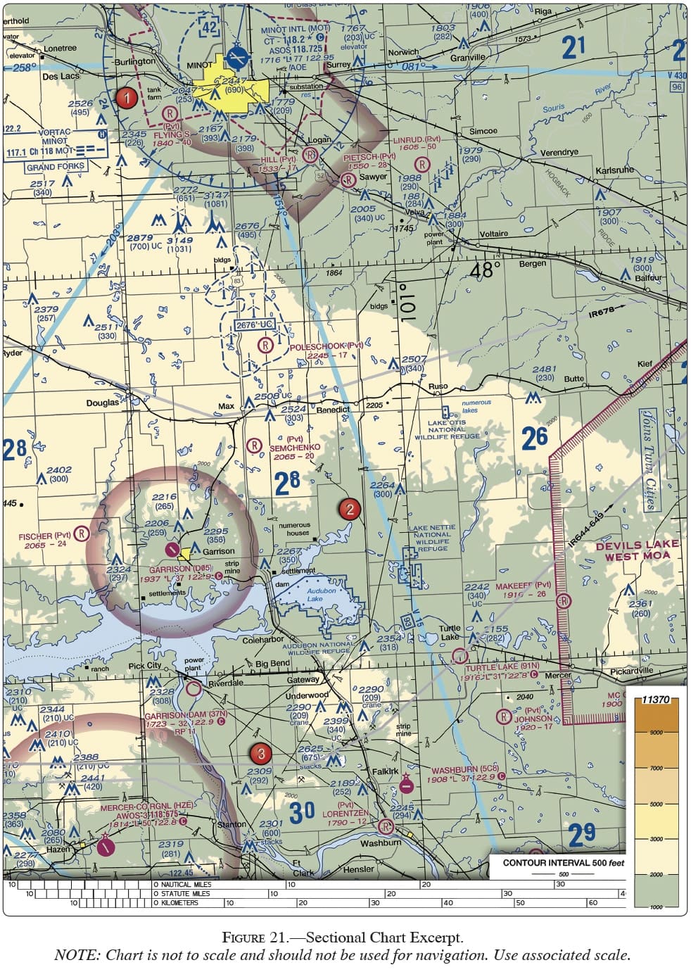 Sectional Chart Airports