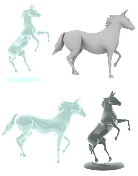 Horse 3d model