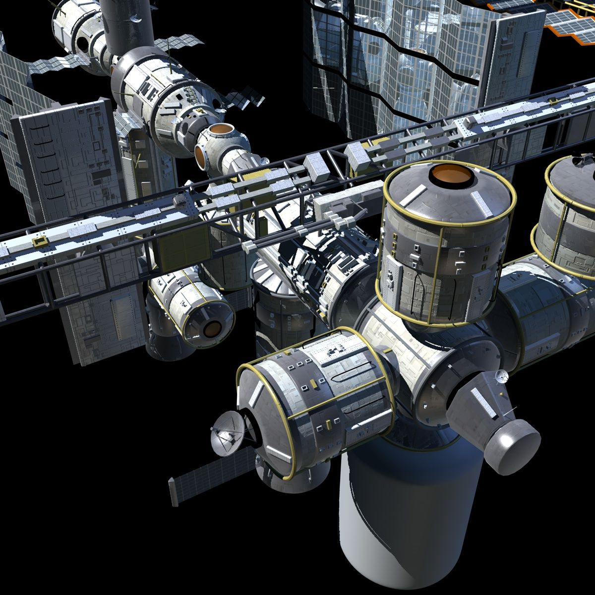 Iss 3d model