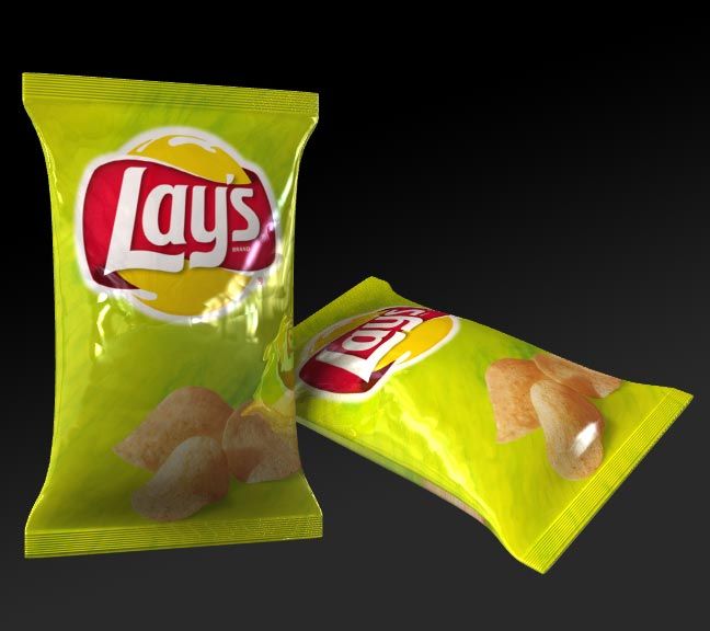 Lays Pack 3d model