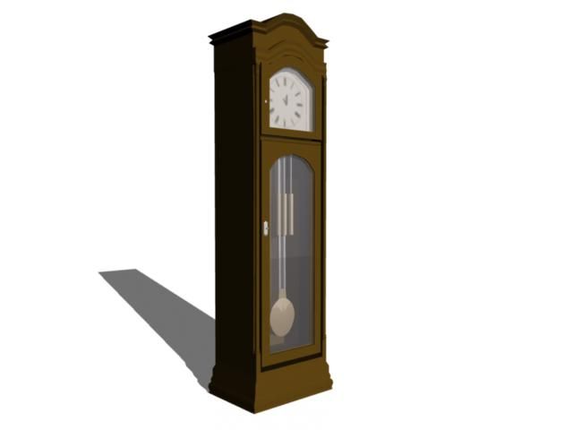 Standuhr 3d model