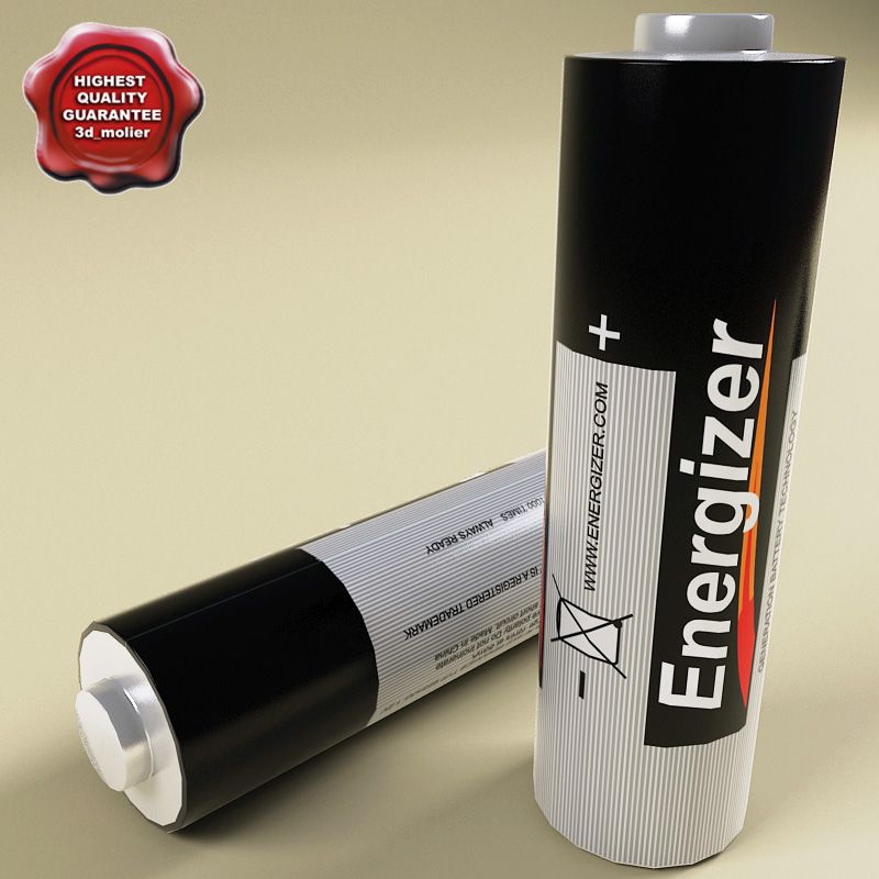 Energizer Pili 3d model