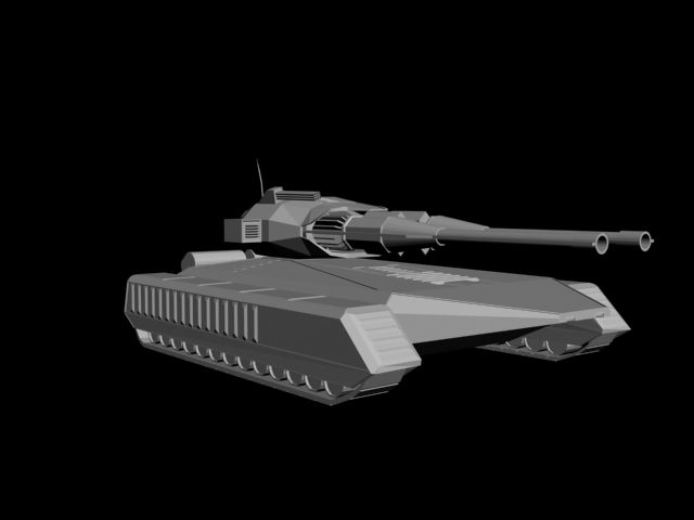 Carro pesante 3d model