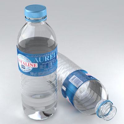 WATER BOTTLE 3d model