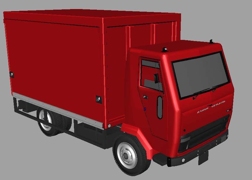 camion 3d model