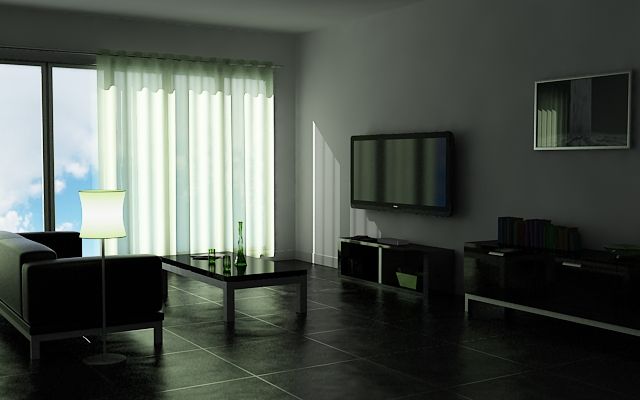 Wohnzimmer 3d model