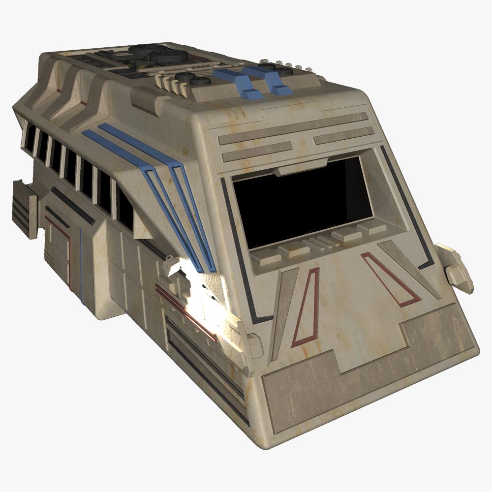 Raumfähre Craft 3d model