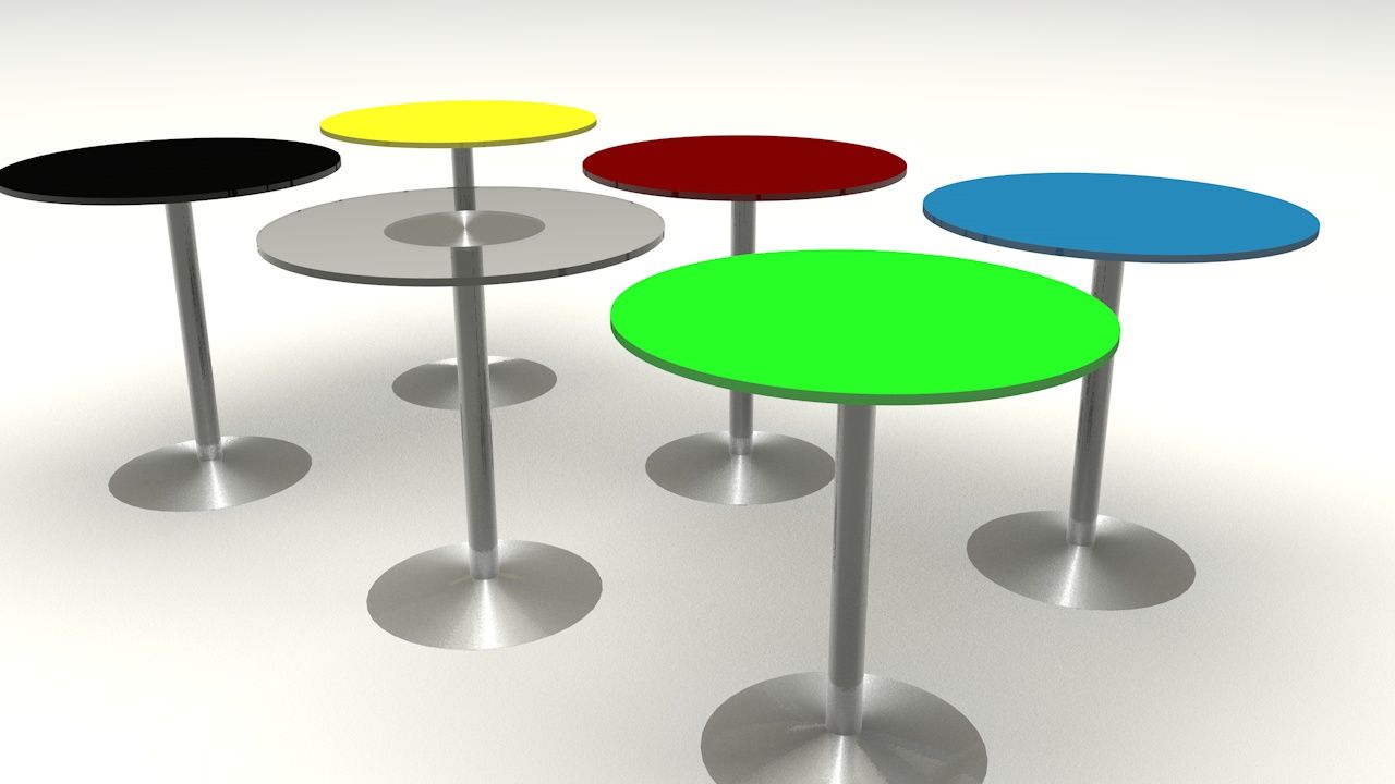 Round Table 3d model