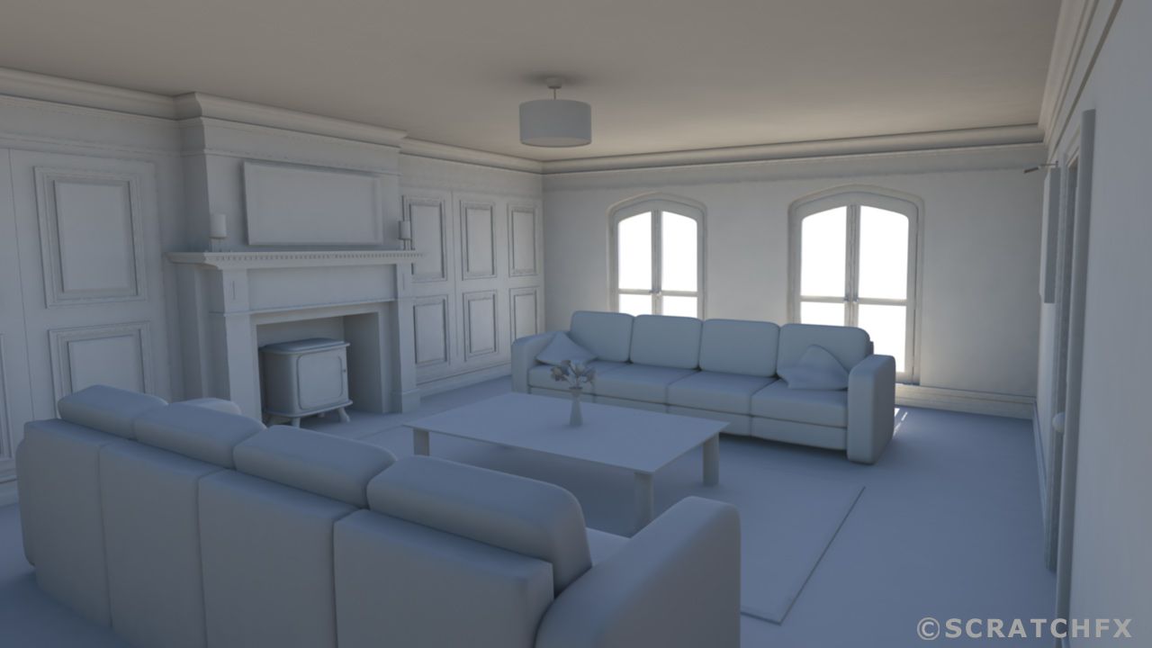 WOHNUNG 3d model