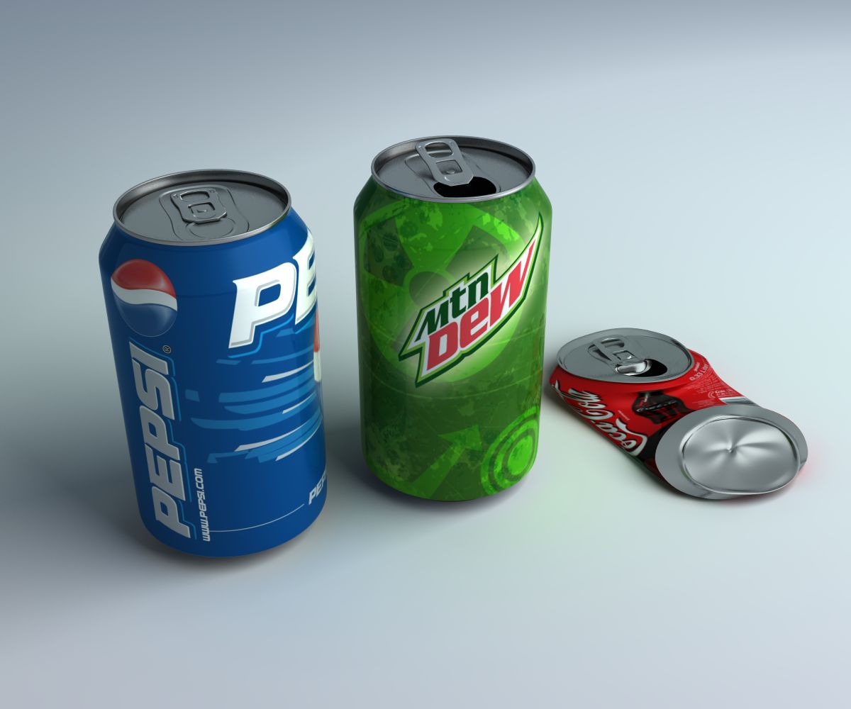 Soda Can 3d model