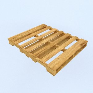 wood Pallet 3d model