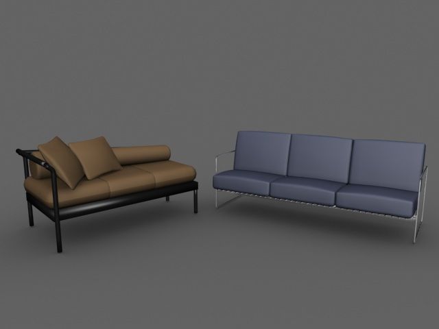 Moderne Möbel 3d model