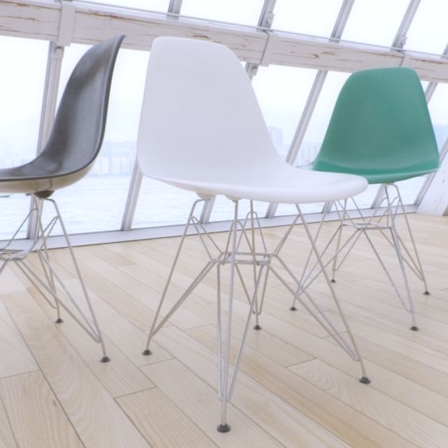 eames stuhl 3d model