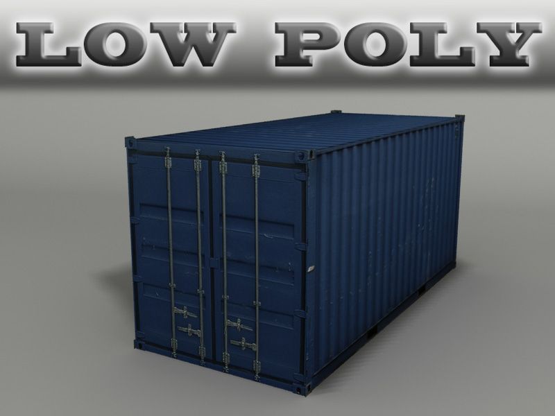 Shipping Container 3d model