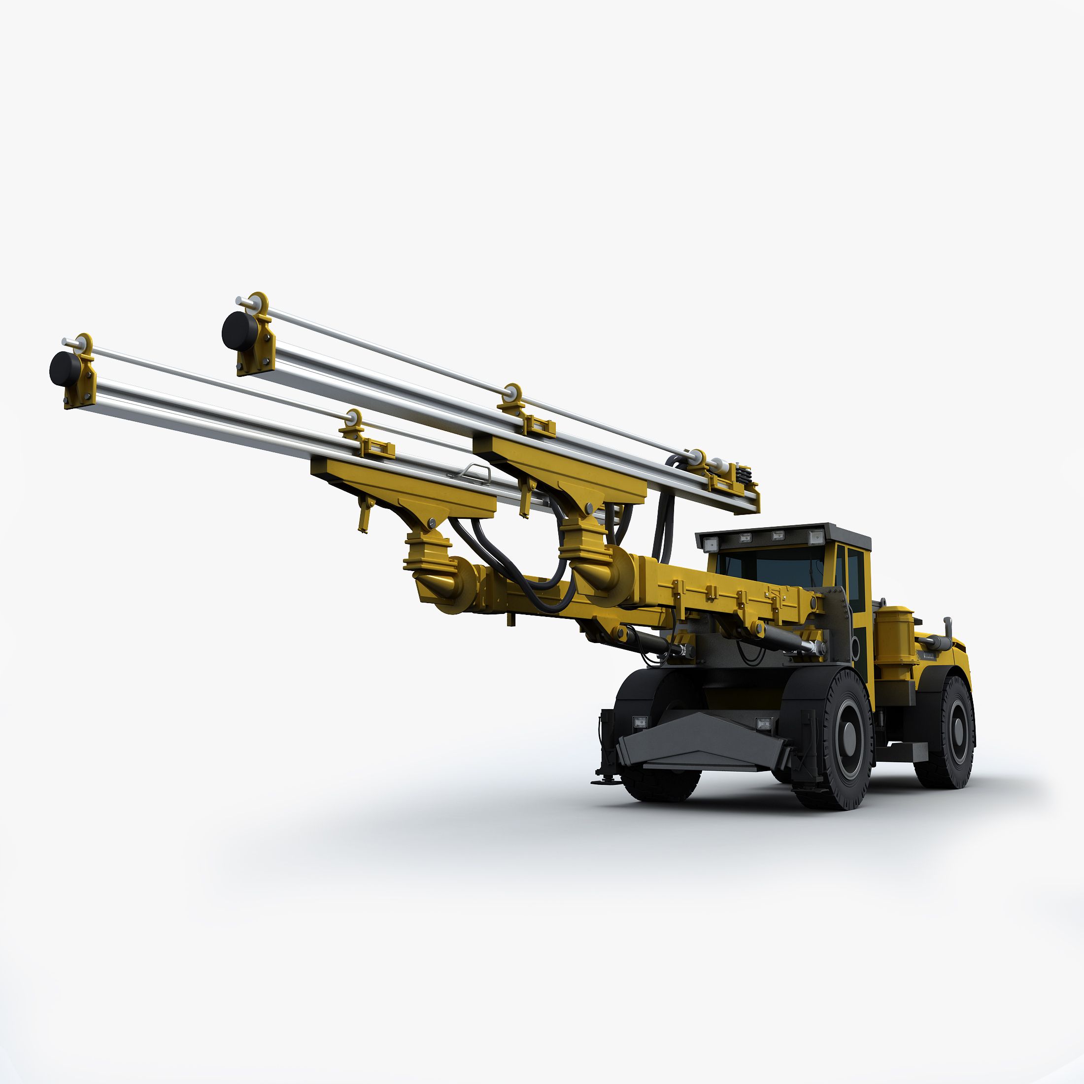 Atlas Copco E2C Boomer 3d model