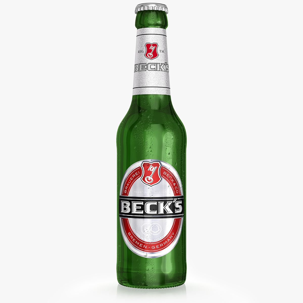 Beck`s Flasche 3d model