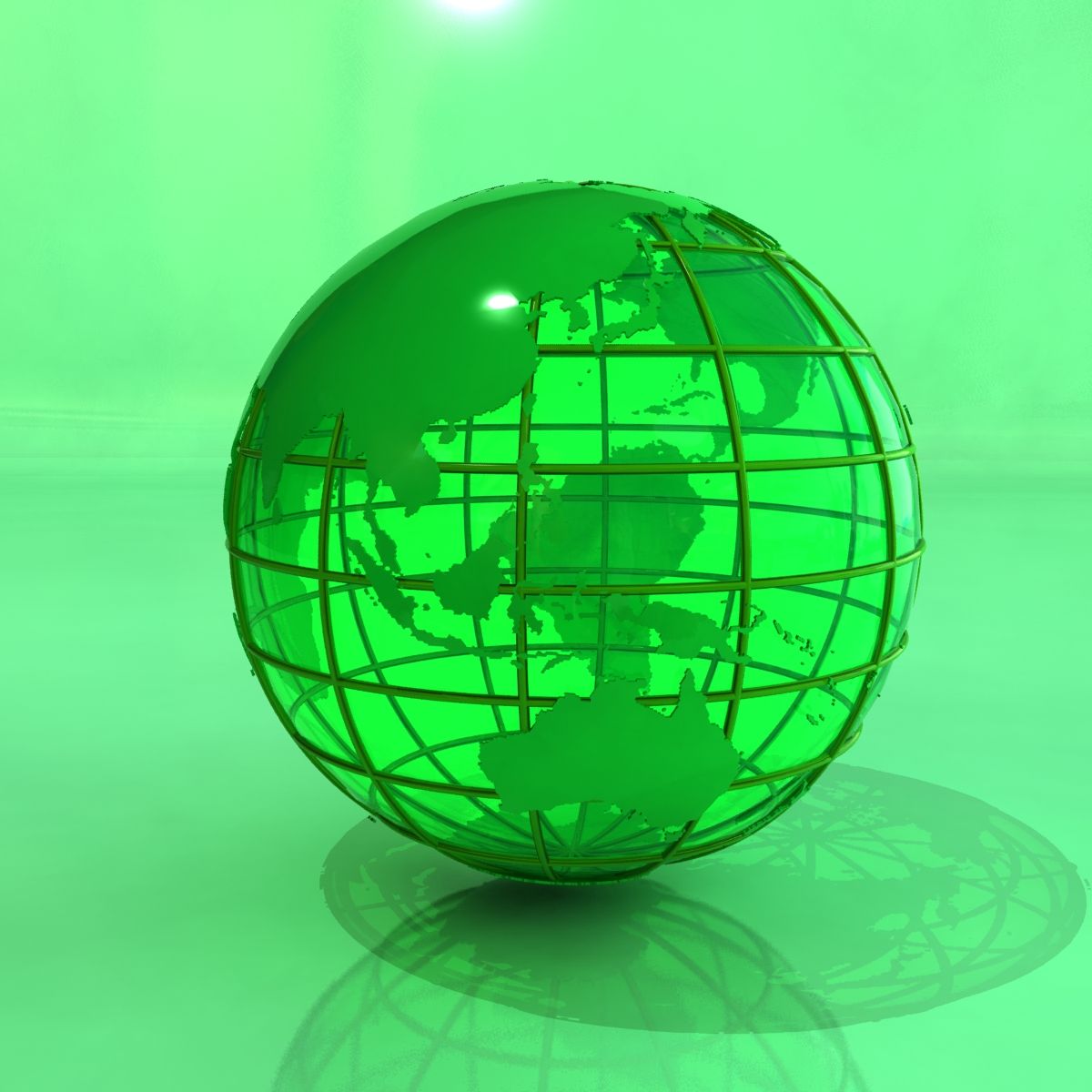 Earth Globe 3D 3d model