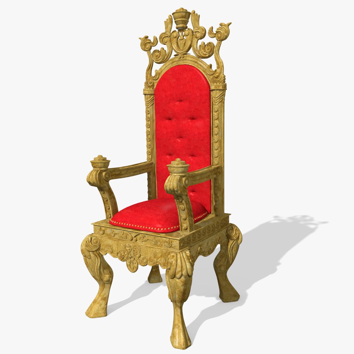 Kings Throne Stuhl 3d model